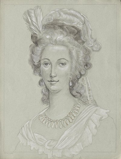 Reina María Antonieta de Franz von Matsch