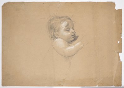 Estudio de un lactante de Franz von Matsch