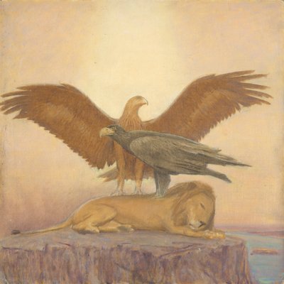 estudio de tigre de Franz von Matsch
