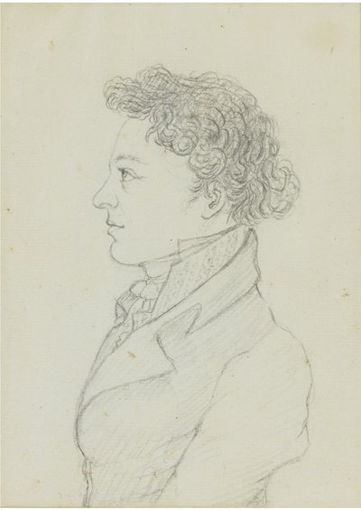 Franz Schubert 1797-1828, a la edad de 17 años, ca 1814 de Franz von Schober