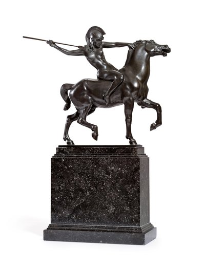Amazona a caballo de Franz von Stuck