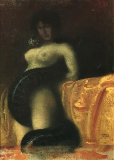 La mujer serpiente de Franz von Stuck