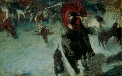 la caza salvaje de Franz von Stuck