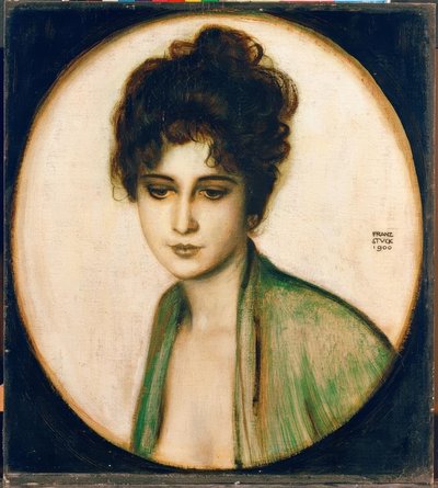 Retrato de Frau Feez de Franz von Stuck