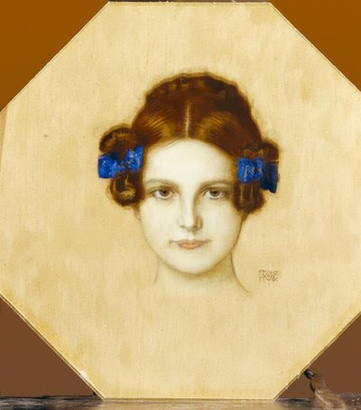 Franz von Stuck, Mary con cintas azules de Franz von Stuck