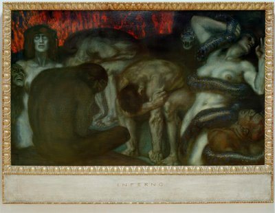 Infierno de Franz von Stuck