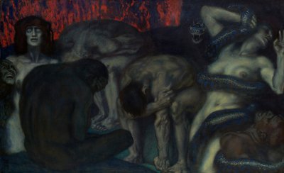 Infierno de Franz von Stuck