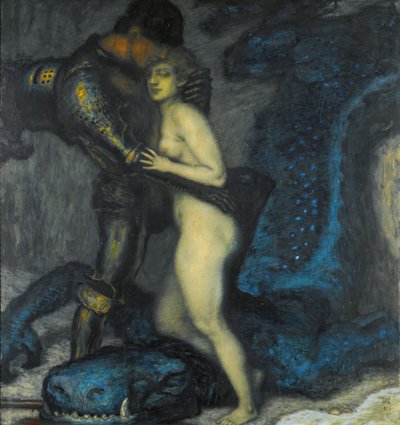 El matadragones de Franz von Stuck