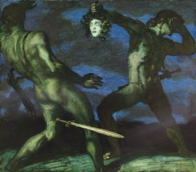 Perseo con la cabeza de Medusa de Franz von Stuck