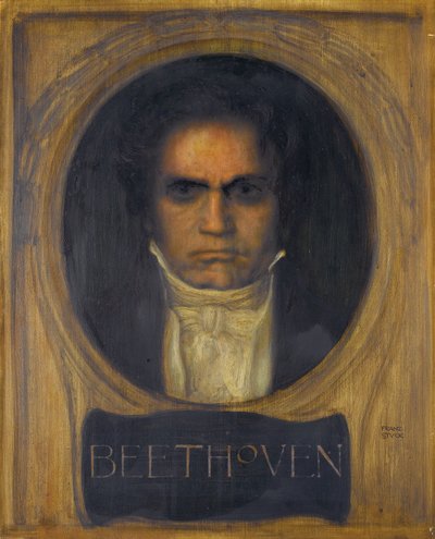 Retrato de Ludwig van Beethoven de Franz von Stuck