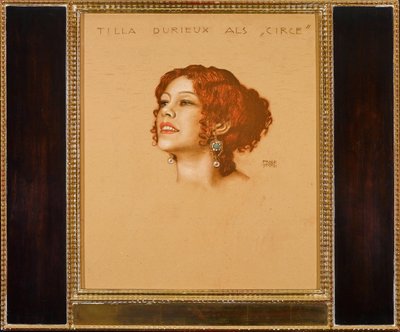 Tilla Durieux como Circe de Franz von Stuck