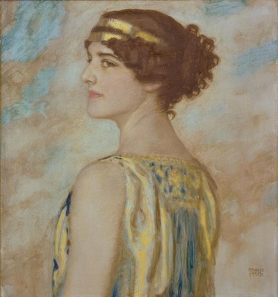 Hija Mary como griega de Franz von Stuck