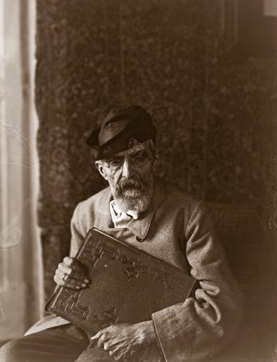 Retrato del pintor italiano Domenico Morelli (1826-1901) de Fratelli Alinari Fratelli Alinari