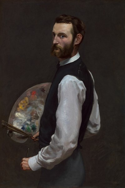 Autorretrato de Frédéric Bazille