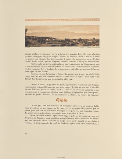 Akrata. El golfo de Corinto y el Parnaso de Frédéric Boissonnas