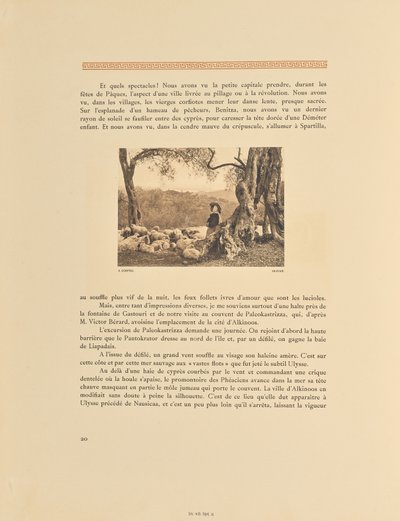 Corfú. Olivar de Frédéric Boissonnas