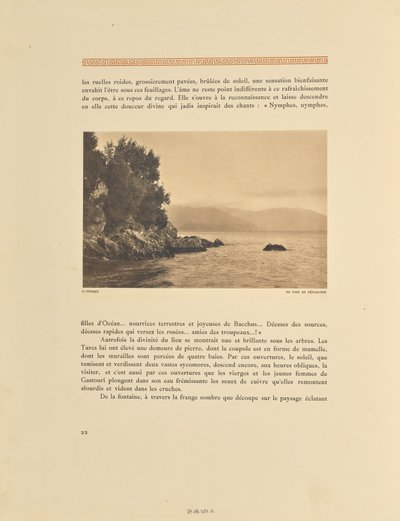 Ítaca. Frente a Cefalonia de Frédéric Boissonnas
