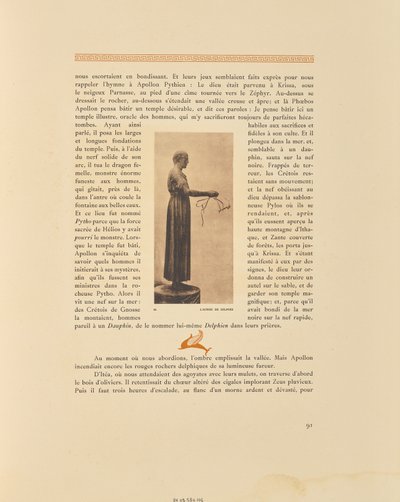 La Auriga de Delfos de Frédéric Boissonnas
