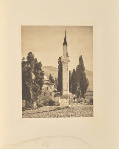 La mezquita de Baba en Tesalia de Frédéric Boissonnas