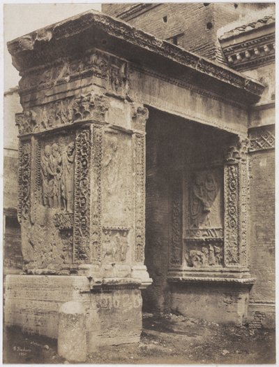 Arco del orfebre, Roma, 1850 de Frédéric Flachéron