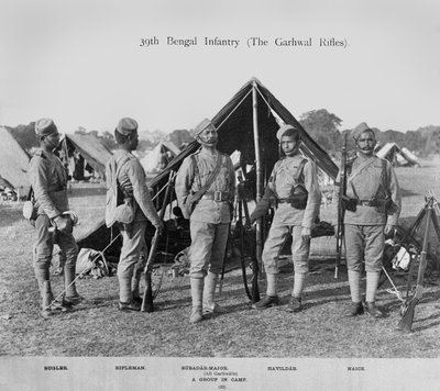 39ª Infantería de Bengala (Rifles de Garhwal) de Fred Bremner