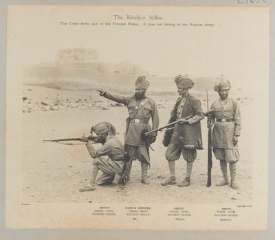 Los Rifles de Khyber, c.1900 de Fred Bremner