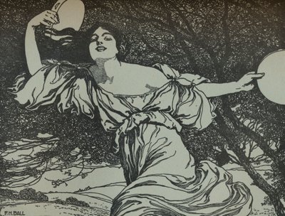 Bacante, c20th century 1914-1915 de Fred Hammersley Ball