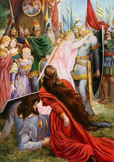 Lohengrin, Acto I escena iii de Fred Leeke