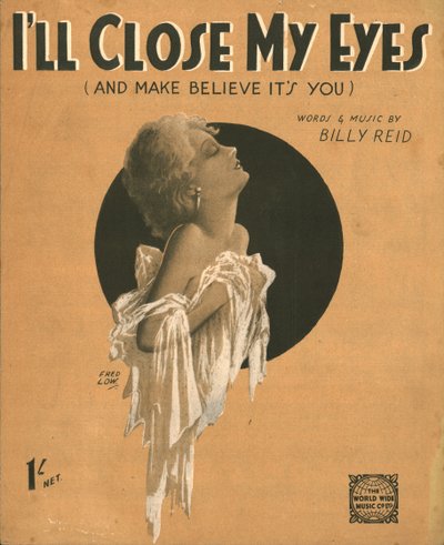 Cerraré mis ojos y fingiré que eres tú, 1930s de Fred Low