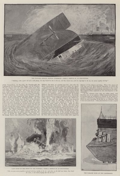 La Pérdida del Victoria de Fred T. Jane