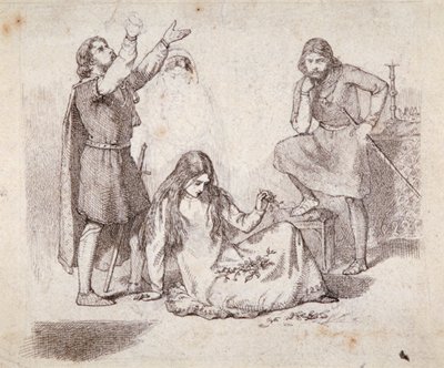 Una Escena Medieval de Fred Walker