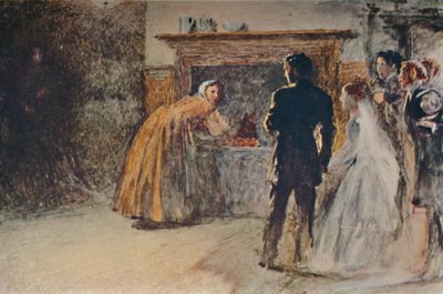Escena de Jane Eyre, c1870, c1950 de Fred Walker