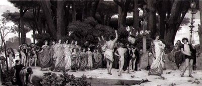 La Daphnephoria, impreso en París por Photogravure Goupil, pub. por The Fine Art Society de Frederic (after) Leighton