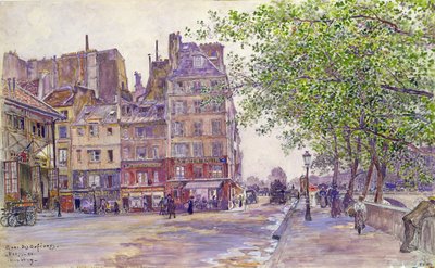 El Quai des Orfèvres, 1906 de Frederic Anatole Houbron