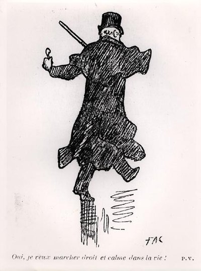 Paul Verlaine al final de su vida, de 
