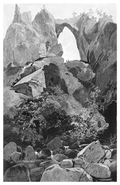 Arco Carlotta, Cuevas de Jenolan, Nueva Gales del Sur, Australia de Frederic B. Schell