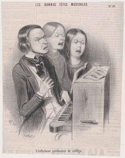 El desafortunado maestro de teoría musical de Frederic Bouchot