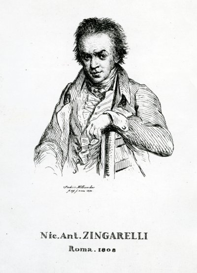 Niccolo Antonio Zingarelli, 1870 de Frederic Desire Hillemacher