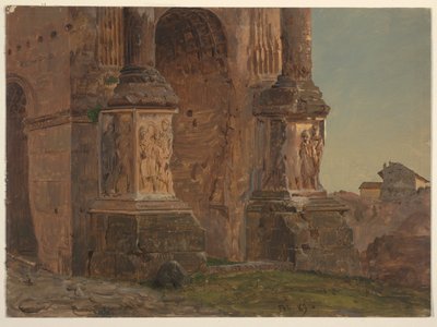 Arco de Septimio Severo, Roma de Frederic Edwin Church