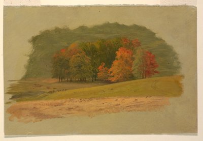 Paisaje otoñal de Frederic Edwin Church