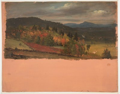 Paisaje de otoño de Frederic Edwin Church