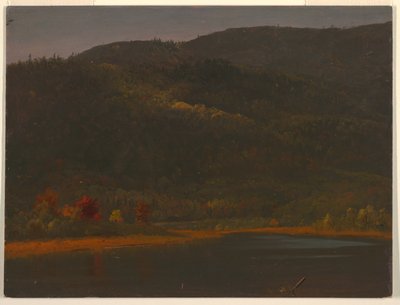 Paisaje de otoño de Frederic Edwin Church