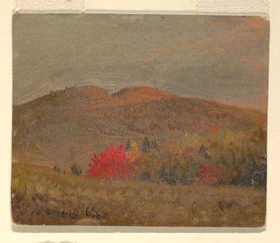 Paisaje de otoño, Vermont de Frederic Edwin Church