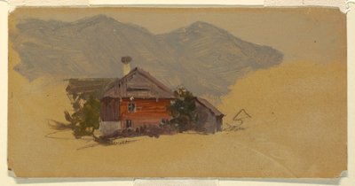 Berchtesgaden, casa de campesino de Frederic Edwin Church