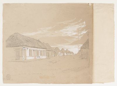 Calle de Commerce, Barranquilla, Colombia de Frederic Edwin Church