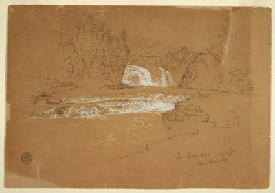 Cascadas del Río Ausable, cerca de Keeseville, Nueva York de Frederic Edwin Church