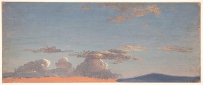 Estudio de nubes de Frederic Edwin Church