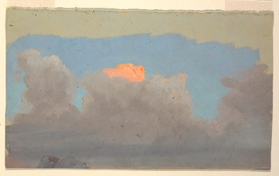 Estudio de nubes de Frederic Edwin Church