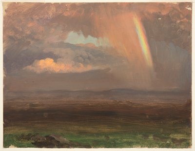 Nubes y arco iris, Jamaica de Frederic Edwin Church