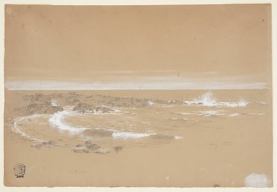 Litoral, Grand Manan, Canadá de Frederic Edwin Church
